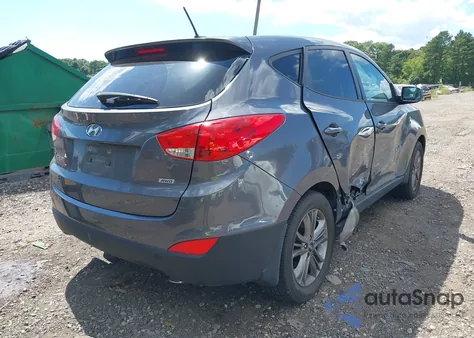 2015 Hyundai Tucson Gls из США, поврежденный, VIN KM8JTCAF0FU971030
